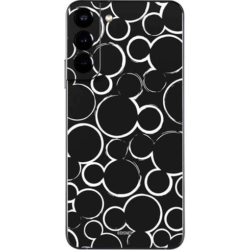 Disney Mickey Mouse Logo Pattern Galaxy S22 Plus Skin